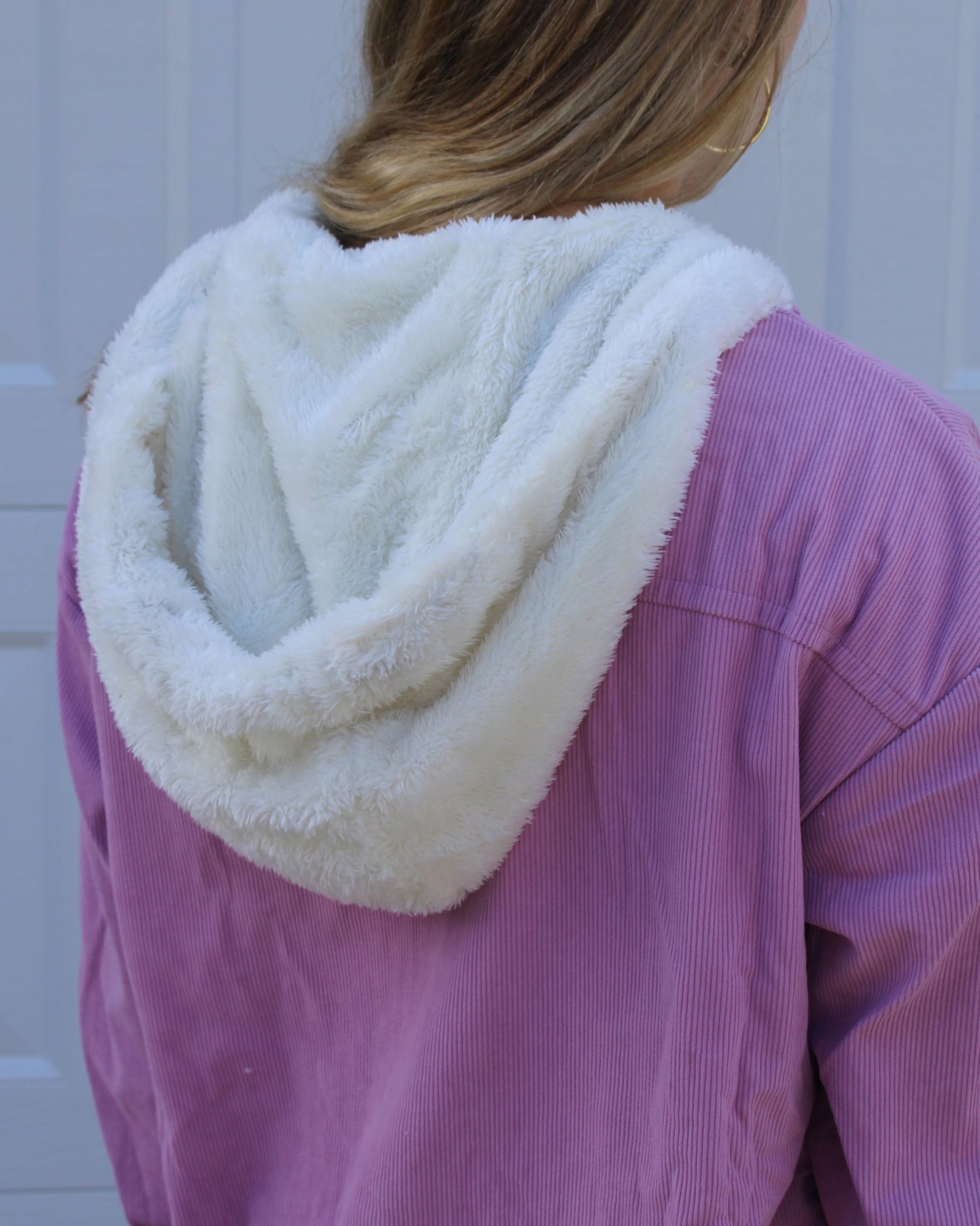 Hooded Sherpa Corduroy Jacket