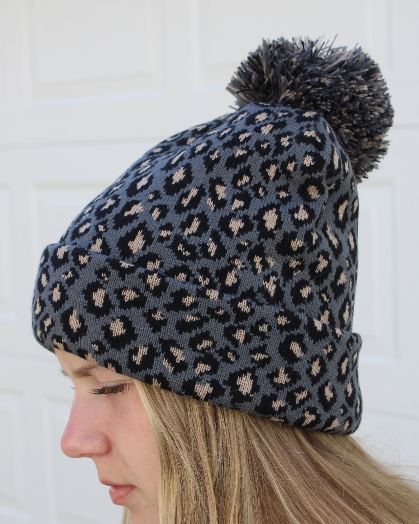 Animal Print Beanie