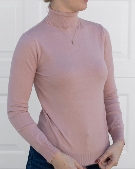 Super Soft Long Sleeve Turtle Neck Sweater